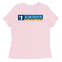 Bubblegum Pink Royal Caribbean International Ladies Tee - DesignPulse