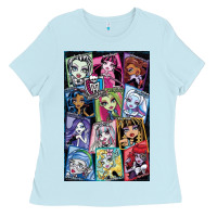 Baby Blue monster high character Ladies Tee - DesignPulse