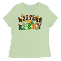 Matcha Western lucky St. Patrick's Day Ladies Tee - CowGirlArtShop