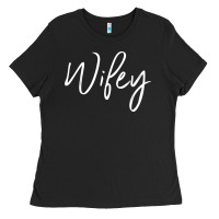 Black wifey sweat(b) Ladies Tee - DesignPulse