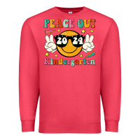 Cardinal peace out 2024 kindergarten Premium Sweatshirt - JahusDesignShop