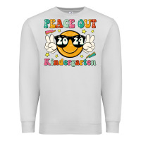 Dove Grey peace out 2024 kindergarten Premium Sweatshirt - JahusDesignShop