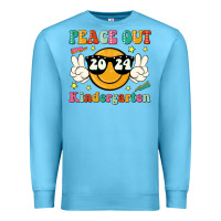 Ocean Blue peace out 2024 kindergarten Premium Sweatshirt - JahusDesignShop