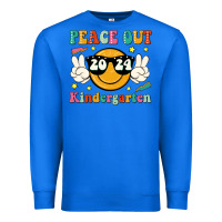 True Royal peace out 2024 kindergarten Premium Sweatshirt - JahusDesignShop