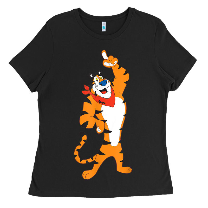 Frosted Flakes Tony The Tiger T Shirt Ladies Tee by DesignPulse | Teevron