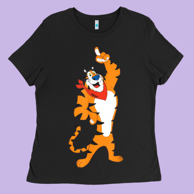 Frosted Flakes Tony The Tiger T Shirt Ladies Tee Designed By Designpulse