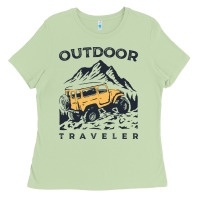 Matcha traveler Ladies Tee - DesignPulse