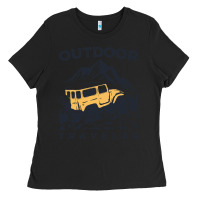 Black traveler Ladies Tee - DesignPulse