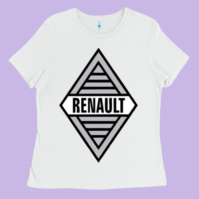 Renault Old Ladies Tee Designed By Designpulse