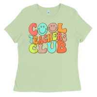 Matcha cool teachers club funny smile teachers club squad t shirt Ladies Tee - DesignPulse