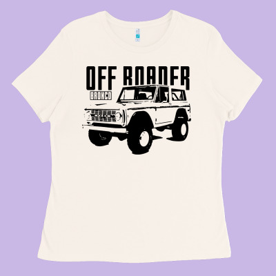 Off Roader Bronco Ladies Tee Designed By Designpulse