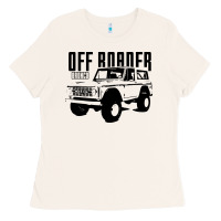 Bone off roader bronco Ladies Tee - DesignPulse