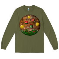 Army Green christmas Long Sleeve Tee - BundleAndBundleShop