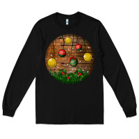 Black christmas Long Sleeve Tee - BundleAndBundleShop