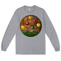 Heather Grey christmas Long Sleeve Tee - BundleAndBundleShop