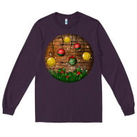 Plum christmas Long Sleeve Tee - BundleAndBundleShop