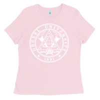 Bubblegum Pink drexel university Ladies Tee - DesignPulse