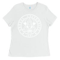 White drexel university Ladies Tee - DesignPulse