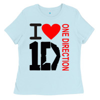 Baby Blue one direction Ladies Tee - DesignPulse