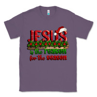 Lavender jesus is the reason for the season Classic Tee - CowGirlArtShop