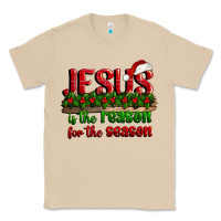 Mushroom jesus is the reason for the season Classic Tee - CowGirlArtShop
