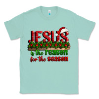 Seafoam jesus is the reason for the season Classic Tee - CowGirlArtShop