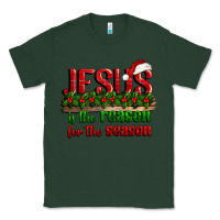 Sports Green jesus is the reason for the season Classic Tee - CowGirlArtShop