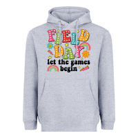 Heather Grey field day let the games begin Heavyweight Hoodie - JahusDesignShop