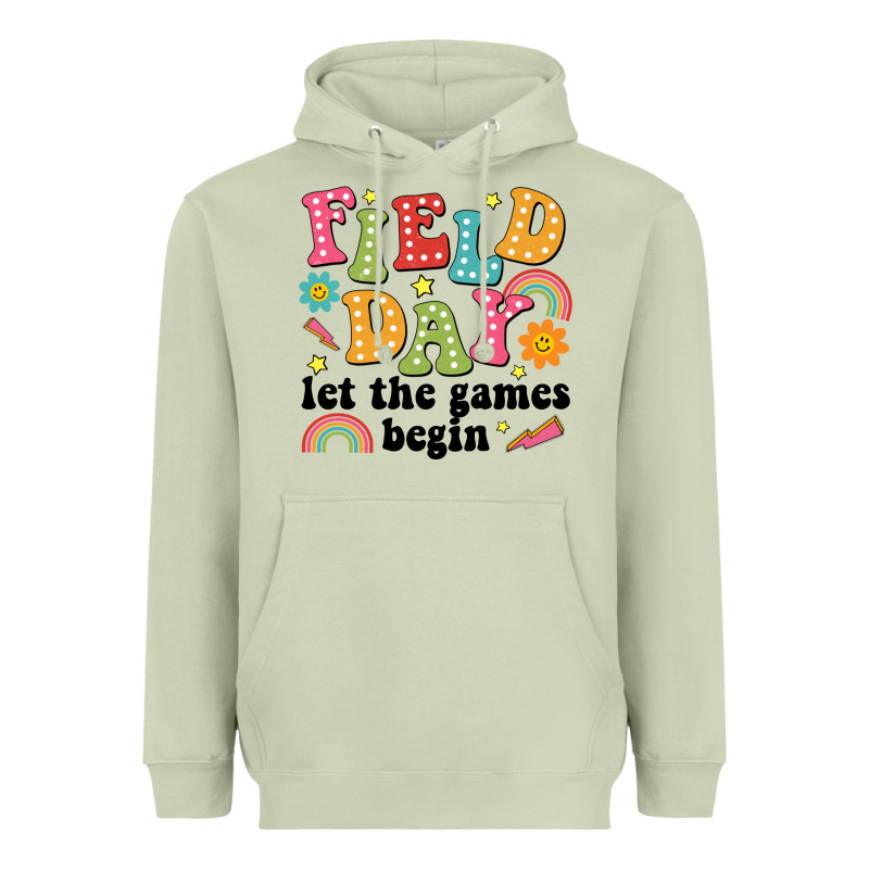 Field Day Let The Games Begin Heavyweight Hoodie by JahusDesignShop | Teevron