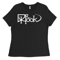 Black dr,hook,2 Ladies Tee - DesignPulse