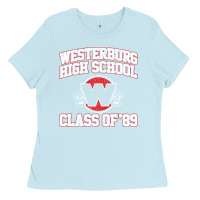 Baby Blue westerburg class of 89 (heathers) variant Ladies Tee - DesignPulse