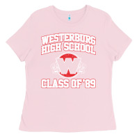 Bubblegum Pink westerburg class of 89 (heathers) variant Ladies Tee - DesignPulse