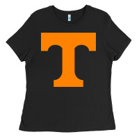 Black tennessee volunteers Ladies Tee - DesignPulse