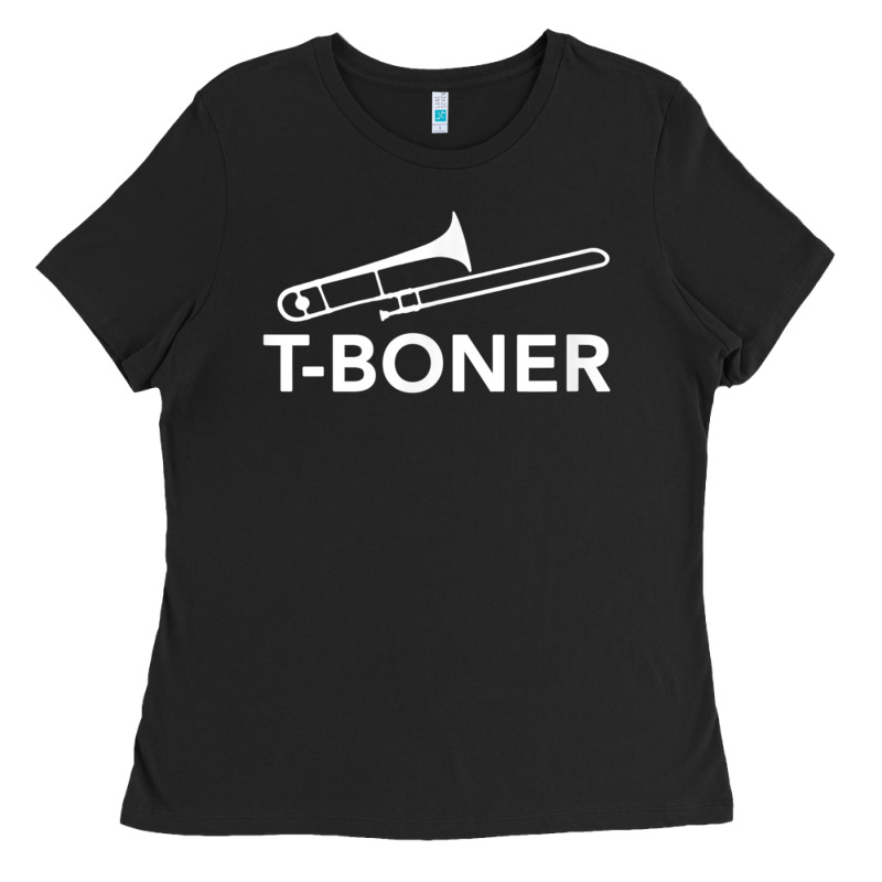 Funny Trombone Funny T Boner Funny T Boner Tboner Ladies Tee by DesignPulse | Teevron