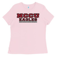 Bubblegum Pink north carolina central Ladies Tee - DesignPulse
