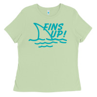 Matcha fins up jimmy Ladies Tee - DesignPulse
