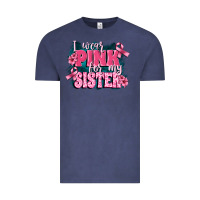 Vintage Denim i wear pink for my sister Vintage Tee - FaDigitalArtStudio