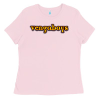 Bubblegum Pink vengaboys Ladies Tee - DesignPulse