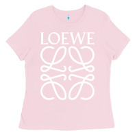 Bubblegum Pink loewe Ladies Tee - DesignPulse