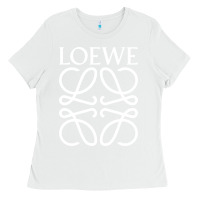 White loewe Ladies Tee - DesignPulse
