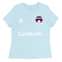 Baby Blue galway gaillimh irish gaelic football and hurling premium Ladies Tee - DesignPulse