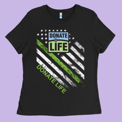 Donate Life Ladies Tee Designed By Designpulse