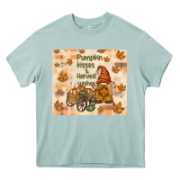 Arona pumpkin kisses and harvest wishes Heavy Core Tee - TumblerDesignByShophia