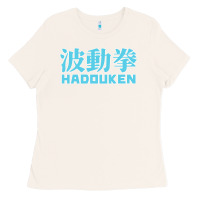 Bone hadouken street arcade fighter retro ryu gaming funny Ladies Tee - DesignPulse