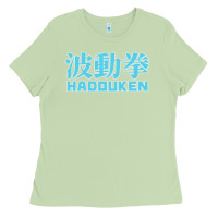 Matcha hadouken street arcade fighter retro ryu gaming funny Ladies Tee - DesignPulse
