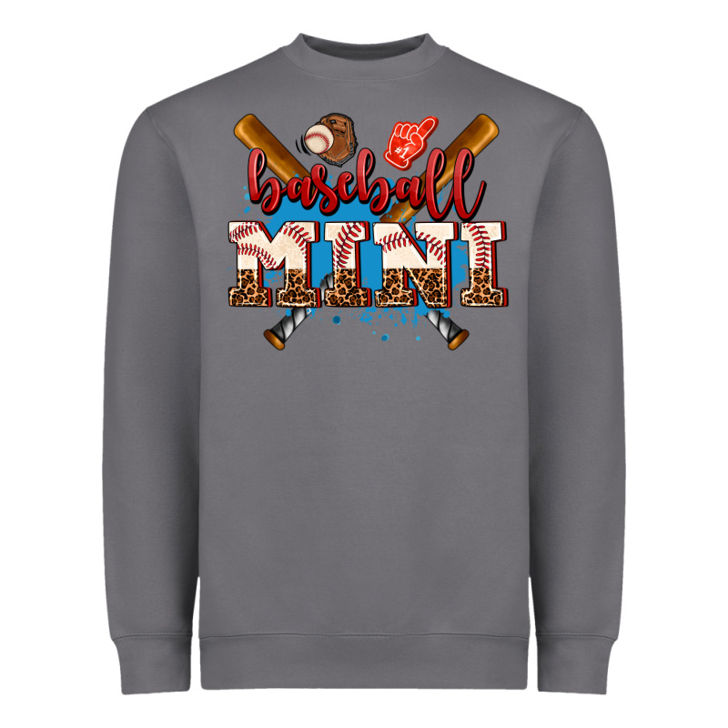 Baseball Mini Heavyweight Sweatshirt by AdoDesignShop | Teevron