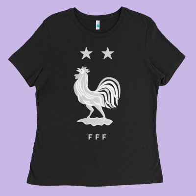 Fff Two Stars Ladies Tee Designed By Designpulse
