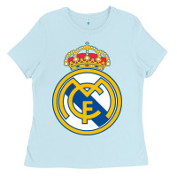 Baby Blue real,madrid Ladies Tee - DesignPulse