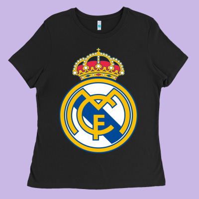 Real,madrid Ladies Tee Designed By Designpulse