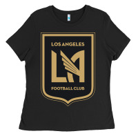 Black LAFC Ladies Tee - DesignPulse